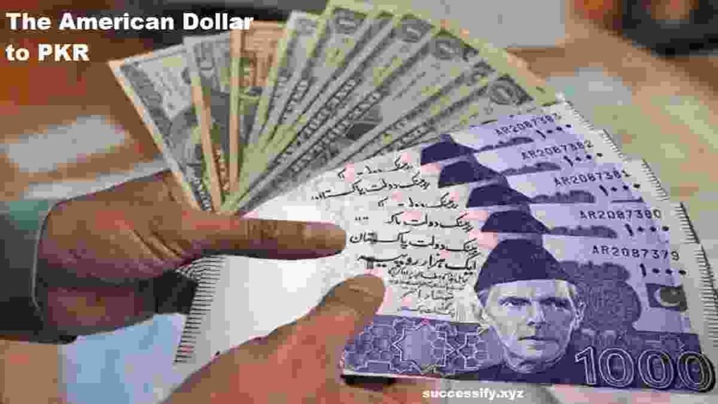 The American Dollar to PKR